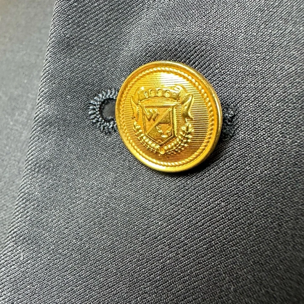 Ralph Lauren Coat-of-Arms Gold Button Sport Jacket Size 42L